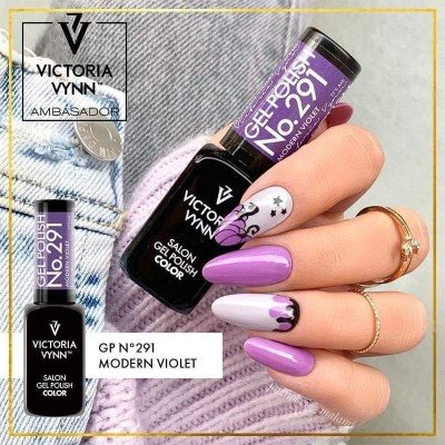 Victoria Vynn - Gel Polish - 291 Modern Violet - Gellack - Enkelfärgad -glamandbeauty.se