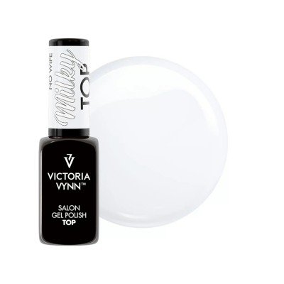 Top coat - Milky - No wipe - 8 ml - Victoria Vynn - Gel Polish - Top / Bas / Remover -glamandbeauty.se