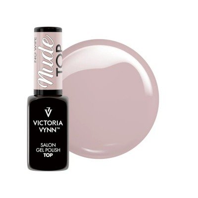 Top coat - Nude - No wipe - 8 ml - Victoria Vynn - Gel Polish - Top / Bas / Remover -glamandbeauty.se