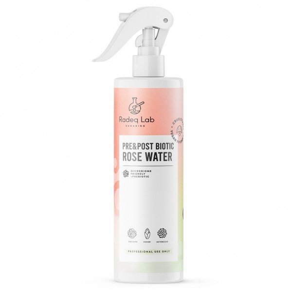 Pre&Post Biotic Rose Water - Sockervax - 430ml - Radeq Lab 