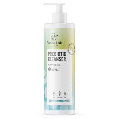 Prebiotic Cleanser - Sockervax - 430ml - Radeq Lab  - Före / Efter sockrings produkter -glamandbeauty.se