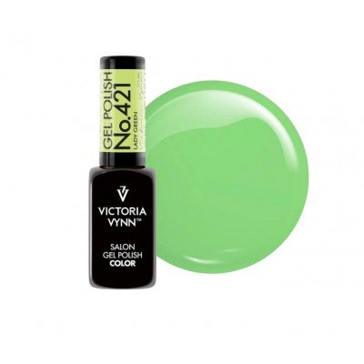 Victoria Vynn - Gel Polish - 421 Lady Green - Gellack | Glamandbeau...