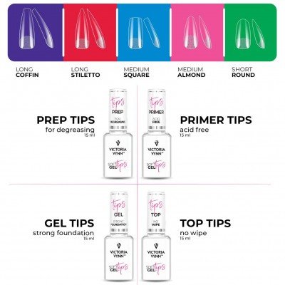 Tippar - Medium Square - Soft gel tips - Victoria Vynn | Glamandbea... Tippar - Medium Square - Soft gel tips - Victoria Vynn | Glamandbea...