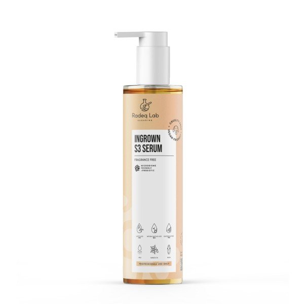 Ingrown S3 Serum - 200ml - Radeq Lab - För innåtväxande hår 