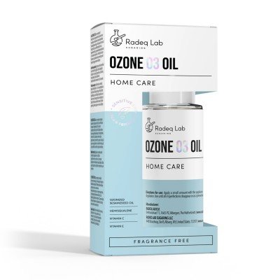Ozone 03 Oil - 50ml - Radeq Lab - Skyddande olja - Före / Efter sockrings produkter -glamandbeauty.se
