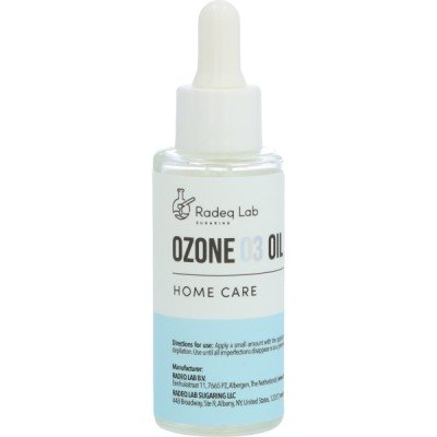 Ozone 03 Oil - 50ml - Radeq Lab - Skyddande olja - Före / Efter sockrings produkter -glamandbeauty.se