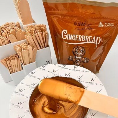 Glam And Beauty 10x500g Gingerbread - Vax i flingor (Filmvax) - Italwax