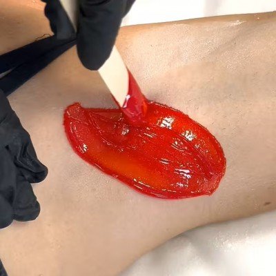 Hot wax - Smoth Legs - Creme - Silcare 400 gram