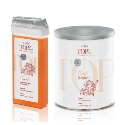 Glam And Beauty 10x750g Top line - Coral - Vax i flingor (Filmvax) - Italwax